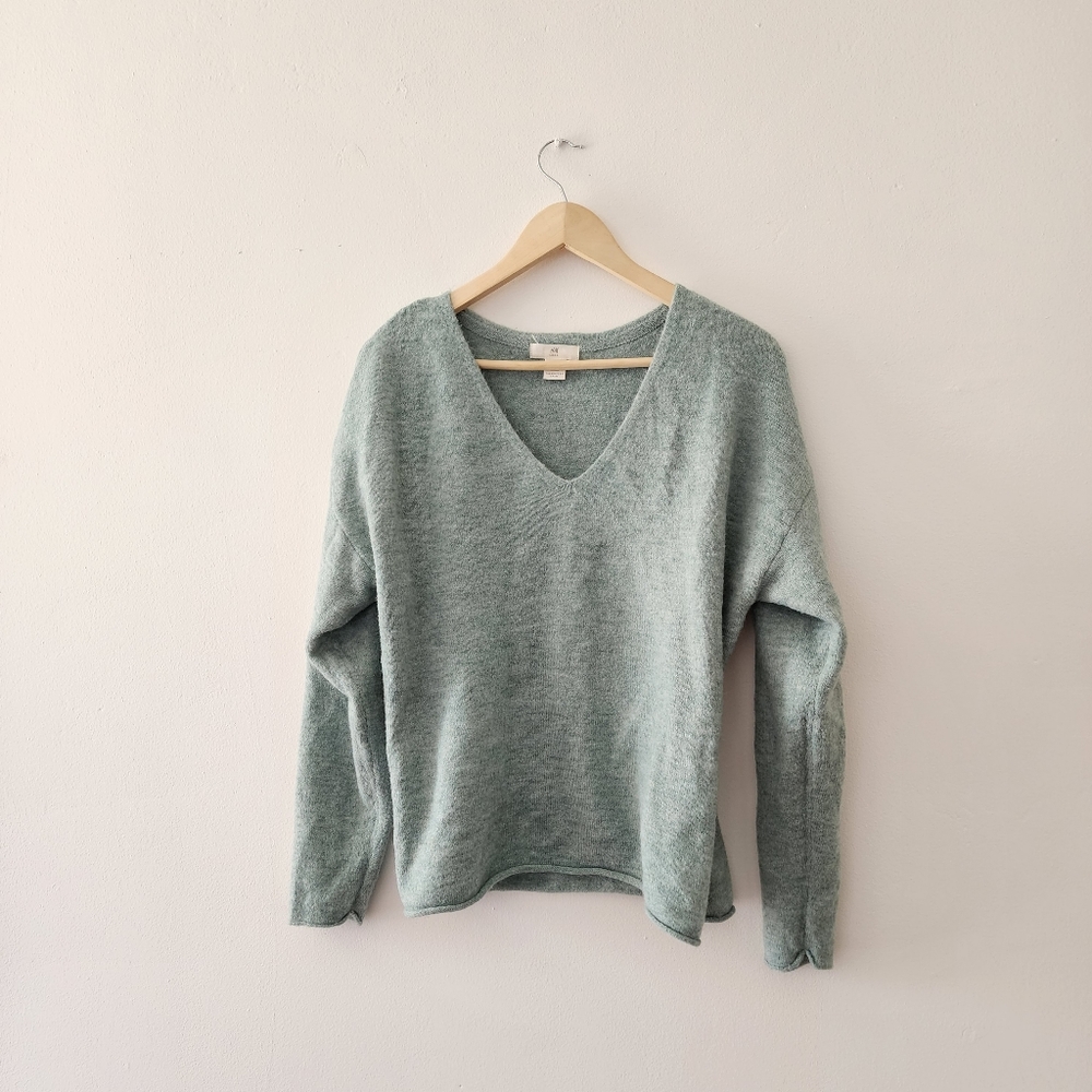 H&M L.O.G.G | Light Mint Green Sweater